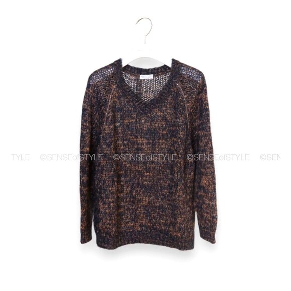 Brunello Cucinelli Women Sweater Top Monili trim lightweight size M - Picture 2 of 8